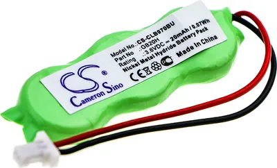 Image de TECHTEK Batterie compatible avec [Cipherlab] 9700 remplace GB20H