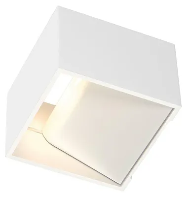 Imagen del producto de SLV 151321 - Lámpara de pared cuadrada, color blanco, 6,9W, LED, 3000K