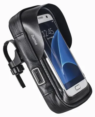 Produktbild von Hama Handy-Fahrradtasche "Multi", schwarz