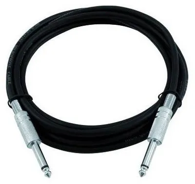 Immagine prodotto di cavo jack/jack mono da 3 m KC-30 nero