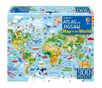 Obrázek produktu pro Atlas and Jigsaw Map of the World