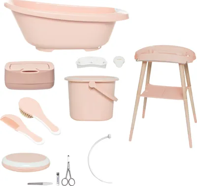 Immagine prodotto di BÉBÉ-JOU Bébé-jou Set da bagno 7 pezzi Sense Rosa pallido
