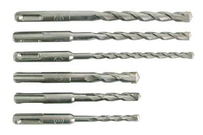 Obrázok produktu pre Sds+ vrtáky do betónu, sada 5 ks. 5,6*110 mm; 8,10,12*160 mm