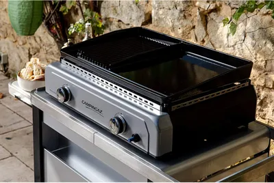 Produktbild von Campingaz Plancha Othello 2 X Twin 6KW 50 mbar