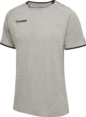 Produktbild von hummel Authentic Trainingsshirt Kinder grey melange 164