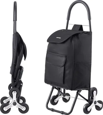Image de Diable Chariot de transport Chariot de transport pliable 450x350x965mm