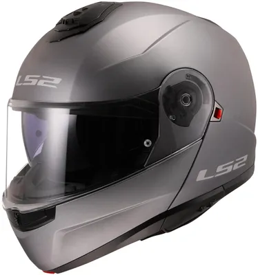 Immagine prodotto di LS2 FF908 Strobe II Casco integrale ribaltabile, titanio opaco, XL (61/62)