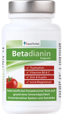 Zdjęcie produktu dla bauchvital Betadianin kapsułki, 60 kapsułek