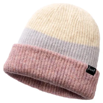 Zdjęcie produktu dla Czapka typu beanie Forvert Loveland, kolor: niebieski, różowy, beżowy - rozmiar uniwersalny (OS), Obraz wygenerowany przez AI