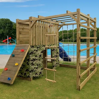 Produktbild von Kletterturm Spielturm Kletterwand für Kinder - (4017)