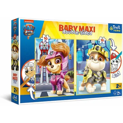 Image de S.CENA Puzzle _Baby MAXI 2x10_ - Paw Patrol Radosnadruyna / Viacom Paw Patrol : FILMMix 70 #37 ;