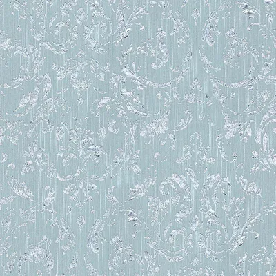 Produktbild von Architects Paper Barocktapete Metallic Silk Tapete mit Ornamenten Textiltapete blau grün 10,05 m x 0,53 m