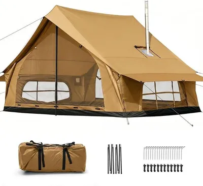 Imagen del producto de Tienda de campaña para 2-4 personas, de 300x210x200 cm, de montaje rápido