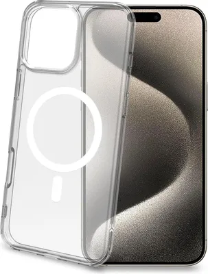 Immagine prodotto di Cover Gelskinmag TPU compatibile MagSafe iPhone 16 Pro Max Trasparente