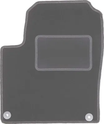 Immagine prodotto di Tappetino conducente in velluto grafite adatto per Volkswagen Sharan I (1995-2010, minivan) – con fissaggi – su misura