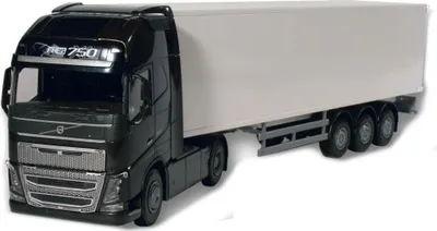 Zdjęcie produktu dla Emek 81133 Volvo FH16 750 Globetrotter XL Box Van czarny