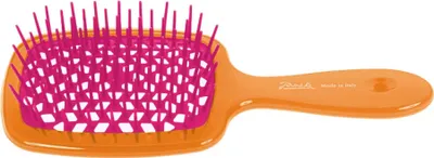 Zdjęcie produktu dla Janeke, Superbrush, Paddle, Hair Brush, Orange/Fuchsia