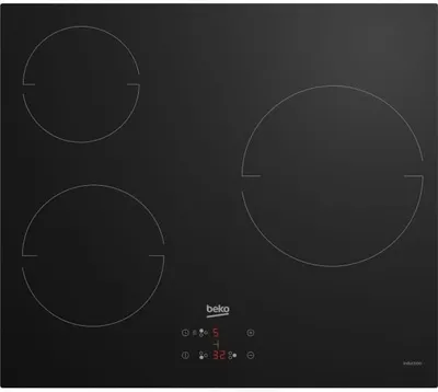 Obrázok produktu pre Varná doska, sklokeramická, BEKO HIC63400, 3 varné zóny, 60 cm, dotykové ovládanie