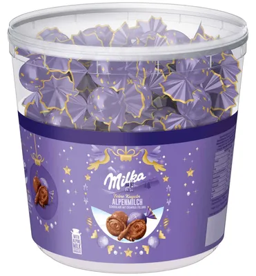 Zdjęcie produktu dla Milka Feine Kugeln Alpenmilch 4310034 900g