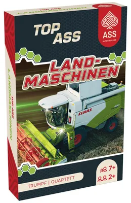 Productafbeelding van Quartett Landbouwmachines – "Feldriesen" kaartspel voor kinderen