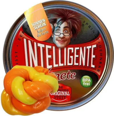 Produktbild von Trendhaus Handelsgesellschaft Intelligente Knete Medium - Sonnenschein 1