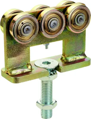 Produktbild von HELM Schiebetor-Rollapparat, 492, doppelpaarig, Stahl