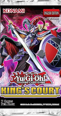 Produktbild von Yu-​Gi-Oh! King's Court - 1 Booster - EN