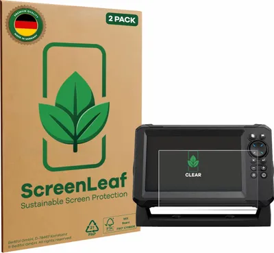 Produktbild von 2x ScreenLeaf Schutzfolie für Lowrance Eagle 7 Displayschutz Display Schutz Folie Klar Transparent