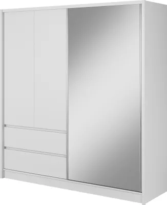 Produktbild von MINIO Kleiderschränk SARA 200 cm Weiß