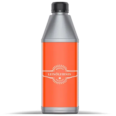 Produktbild von Leinölfirnis 0,5l Holzöl für innen & außen I Holzschutz Holzpflege Imprägnierung von Holzboden, Parkett, Dielen, Möbel, Douglasie I Wasser & schmutzabweisend I farblos & farbvertiefend - BEKATEQ BE-210