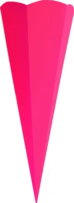 Produktbild von Schultüten-Zuschnitt Neon-Pink
