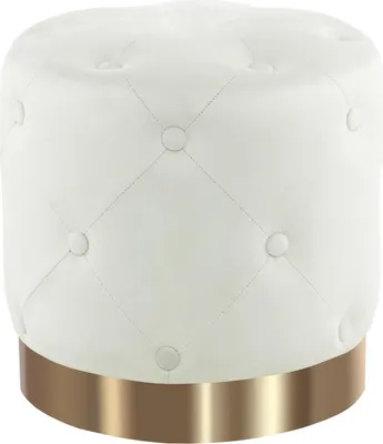 Produktbild von Famanu Pouf Elegantes Design - Beige