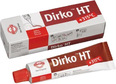 Obrázek produktu pro tmel Dirko HT, -60 až +315°C, šedá - 70 ml
