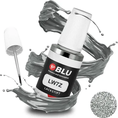Produktbild von BLU Auto Lackstift Grau kompatibel für Seat LW7Z Gris Track Met. | Auto Lack Reparatur Ausbesserungslack