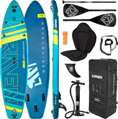 Produktbild von Aufblasbares SUP-Board Raven WaveCruiser Blue/Lime 335cm - NEU!
