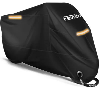 Produktbild von Favoto Motorrad Abdeckplane Wasserdicht Oxford-Gewebe Outdoor