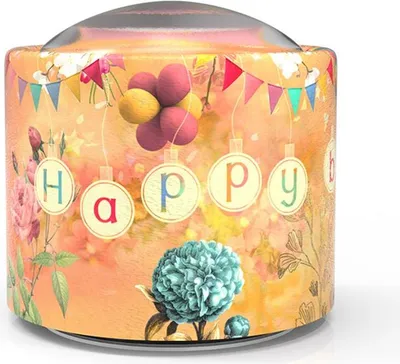 Zdjęcie produktu dla Pozytywka Belle Lurette Brilly Happy Birthday prezent urodzinowy