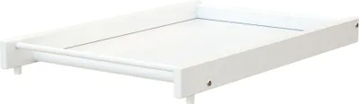 Produktbild von AT4 – Großer weißer MONA-Wickeltisch für MONA-Babybett aus Holz für 60 x 120 und 70 x 140 cm