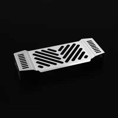 Image de ZIEGER Protège radiateur compatible avec Yamaha XSR125 Clean argent