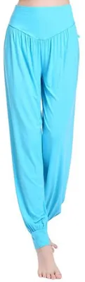 Produktbild von MESHIKAIER Super weiche Haremshose für Damen, Modal, Yogahose, Haremshose, Pumph