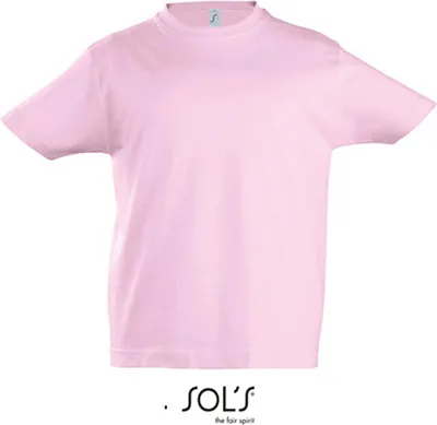 Produktbild von SOL'S Jungen T-Shirt Shirts Kinder Kurzarm Sleeve Sweat Shirt Sommer, Größe:4A, Farbe:Medium Pink