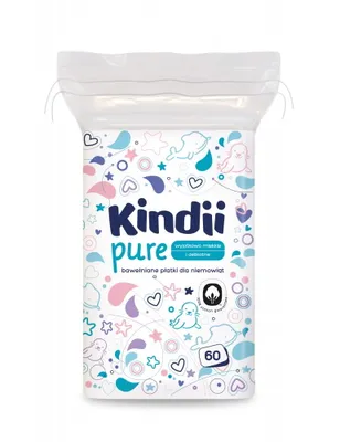 Produktbild von Kindi Pure Płatki dla niemowląt, 60 sztuk