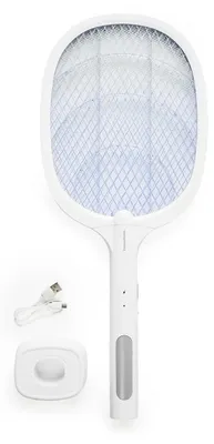 Produktbild von 2-in-1 wiederaufladbares Racket zum Insektenvernichten mit UV-Licht Elecfly InnovaGoods
