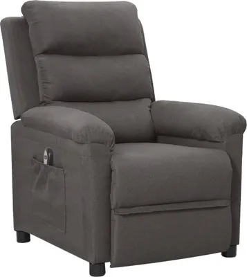 Obrázek produktu pro vidaXL Relaxační křeslo Electric Dark Grey Fabric
