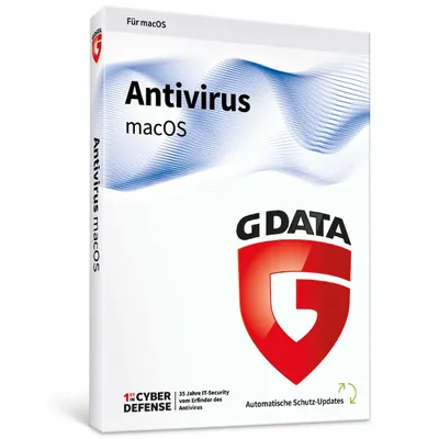 Produktbild von G DATA Antivirus Mac - 1 Year (3 Lizenzen) - New - ESD-Download
