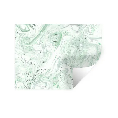 Obrázok produktu pre MuchoWow® Nálepka na stenu - Mramor - biely - vzory - 160x120cm - Samolepiaca a polohovateľná