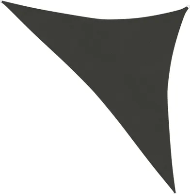 Produktbild von The Living Store Sonnensegel 160 g/m² Anthrazit 3x3x4,2 m HDPE