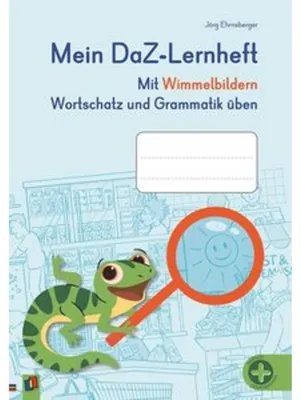 Immagine prodotto di Mein DaZ-Lernheft - Mit Wimmelbildern Wortschatz und Grammatik üben