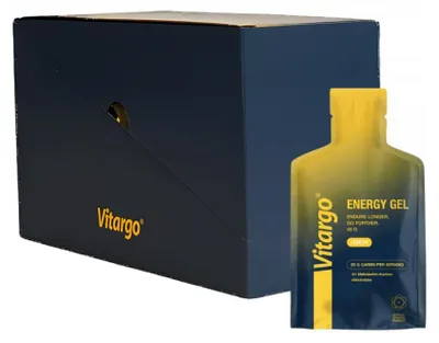 Produktbild von Vitargo Energy Gel (24x45g) Lemon - Energie & Ausdauer - Energie-Gel