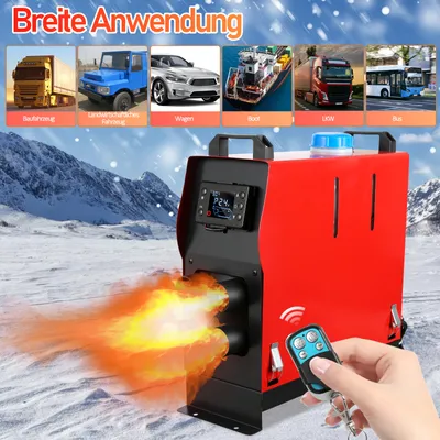 Produktbild von Jopassy 5KW 12V Diesel Standheizung Luftheizung Heizung Auto Air Heater PKW LKW LCD